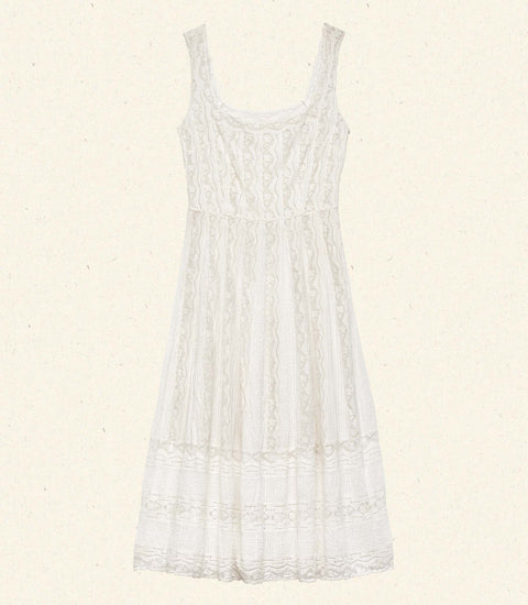 AGNESA DRESS -- SALT